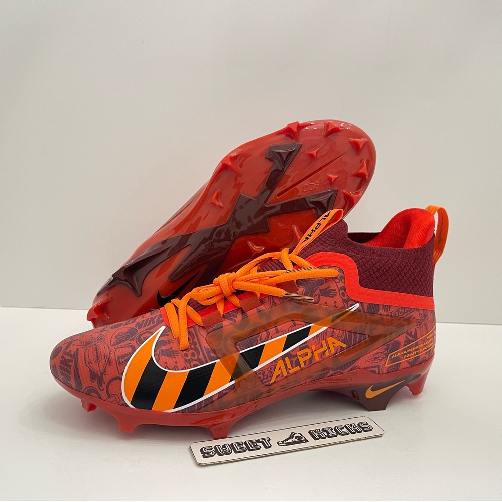 Nike Alpha Menace 4 Elite NRG Red Football Cleats Men